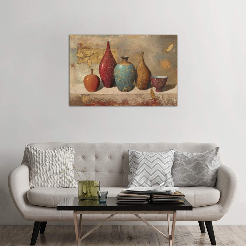 Bless international Leaves And Vessels Framed by James Wiens Painting